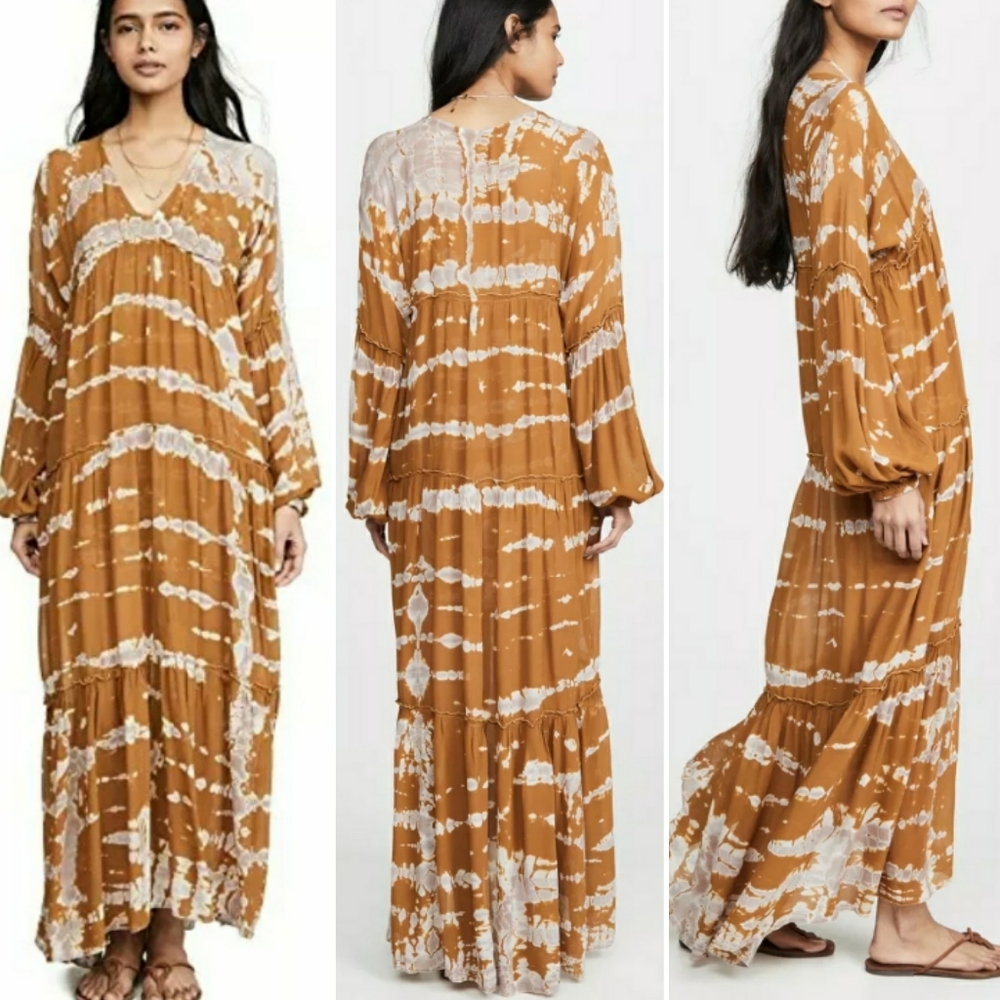 Young Fabulous & Broke tie dye Josette Maxi dress